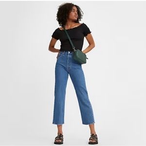 Levi’s ribcage straight women jeans size 24